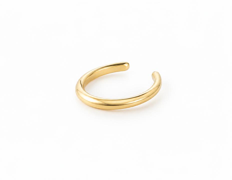 Gold ear cuff